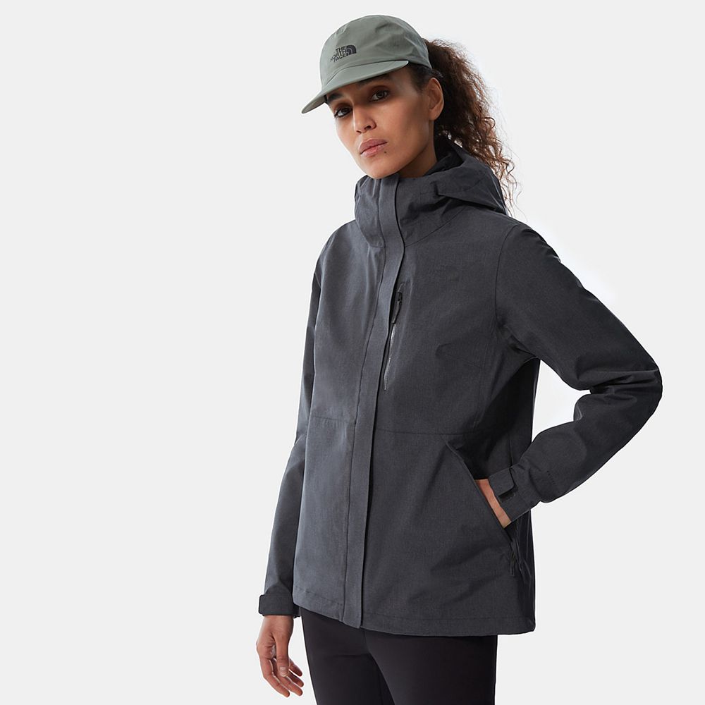 The North Face Lightweight Jackets Womens Australia - The North Face Dryzzle Futurelight™ Dark Grey